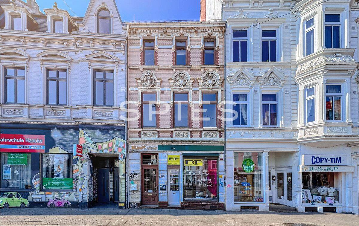 Provisionsfrei für den Käufer! Wohn- und Geschäftshaus mit Entwicklungspotential, 28203 Bremen (Fesenfeld Ostertor Steintor)