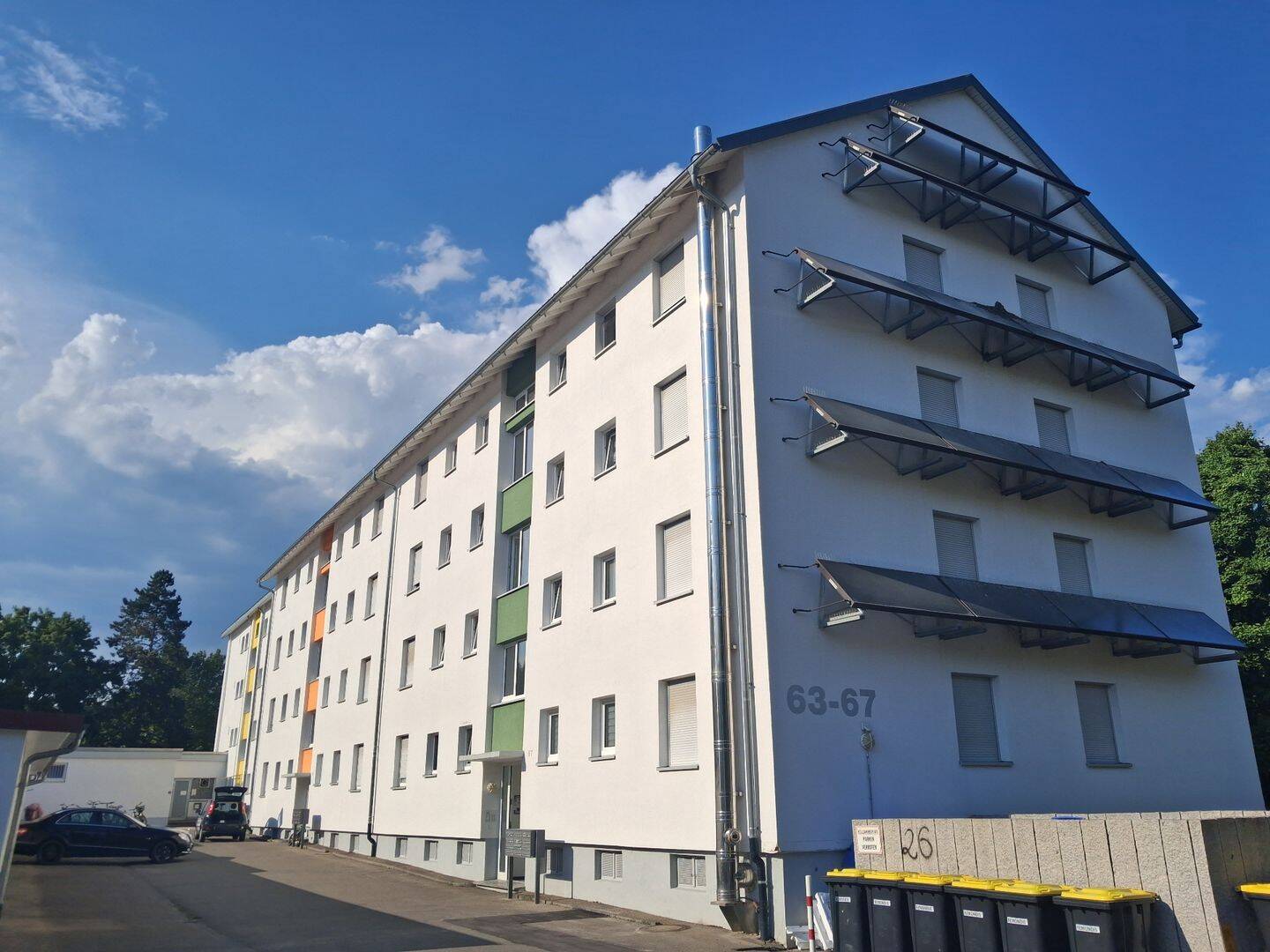 2-Zimmerwohnung in Singener Nordstadt mit Balkon und Blick ins Grüne, 78224 Singen (Hohentwiel)