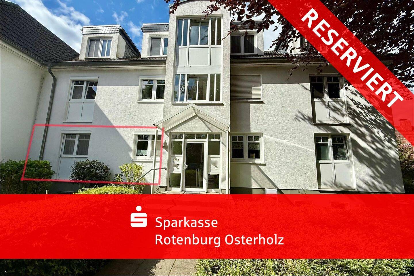 Mitte, 3 Zi. Whg im EG + Sonnenterrasse + Stellplätze*Reserviert, 28865 Lilienthal