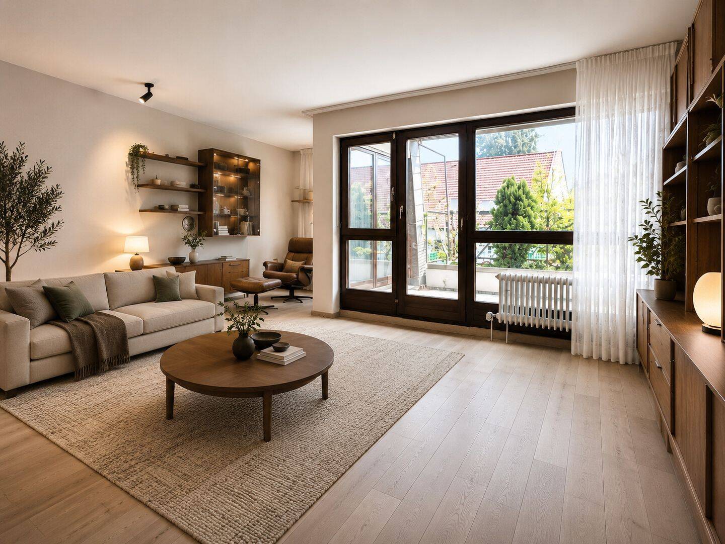 Großzügige Maisonettewohnung mit Balkon, Terrasse und Einzelgarage, 60435 Frankfurt am Main