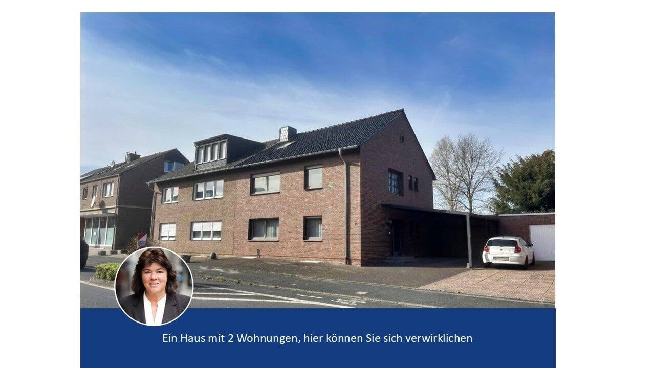 Topp Lage in Bedburg! Zweifamilienhaus mit abgeschlossenen Wohnungen und großem Garten. Ideal für Mehrgenerationen, 50181 Bedburg
