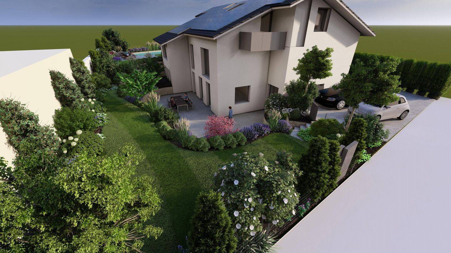 Premium-Gartenwohnung in Buxheim Bestlage – KfW-40, hochwertige Küche, Terrasse und Garten, 87740 Buxheim