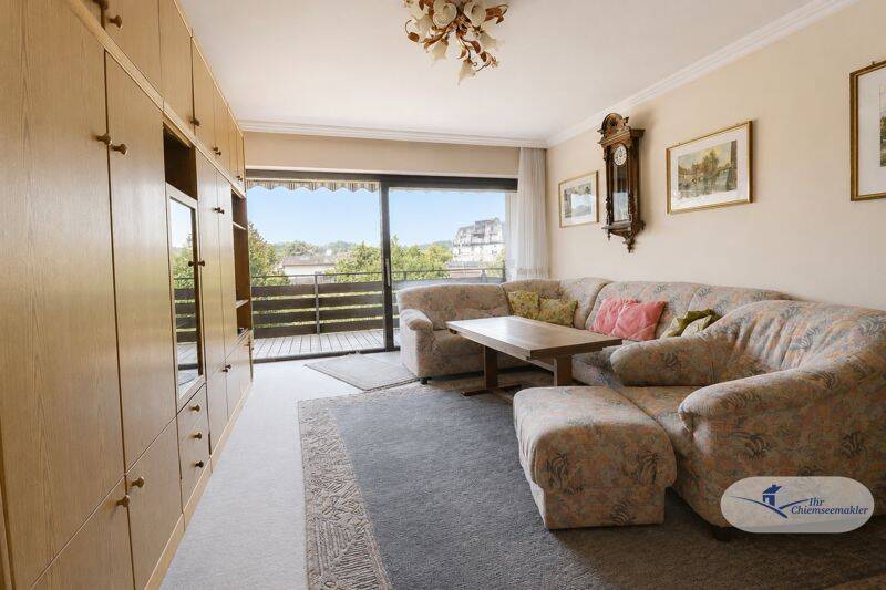 Idyllisch Wohnen: 2-Zimmer-Wohnung mit Bergblick, 83233 Bernau a. Chiemsee (Bernau)