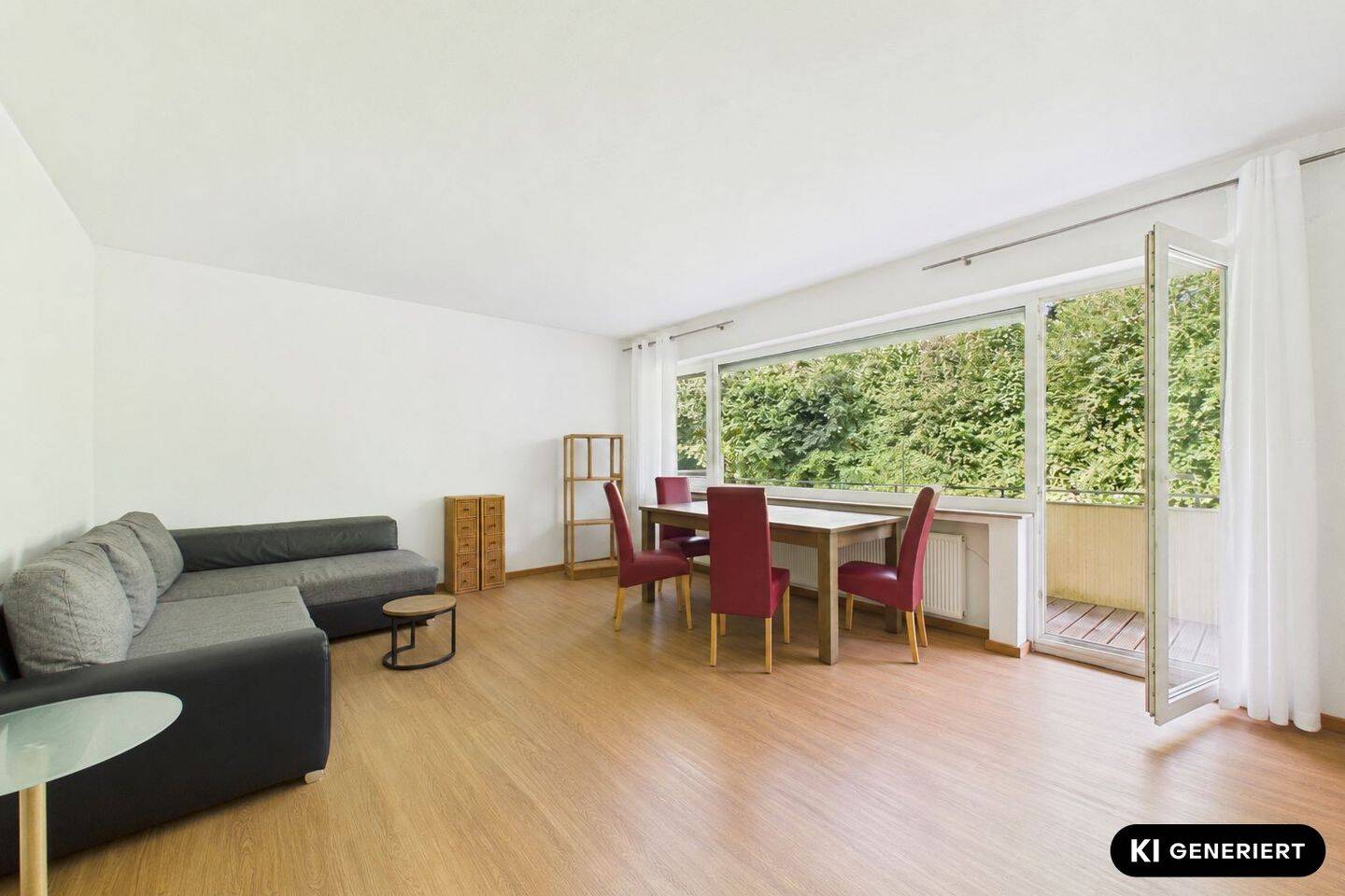 Ruhig gelegen und dennoch zentral: 2-Zimmer-Wohnung mit Gartenbalkon in Kinderhaus, 48159 Münster