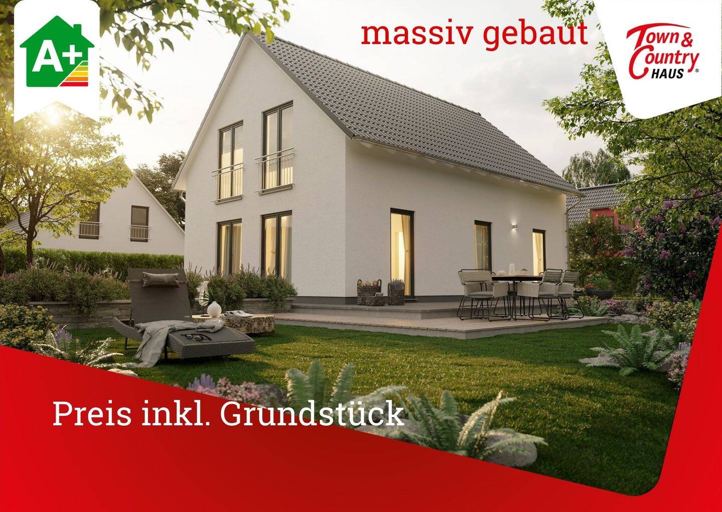 massiv gebaut, Preis schlüsselfertig inkl. Grundstück, 54516 Wittlich