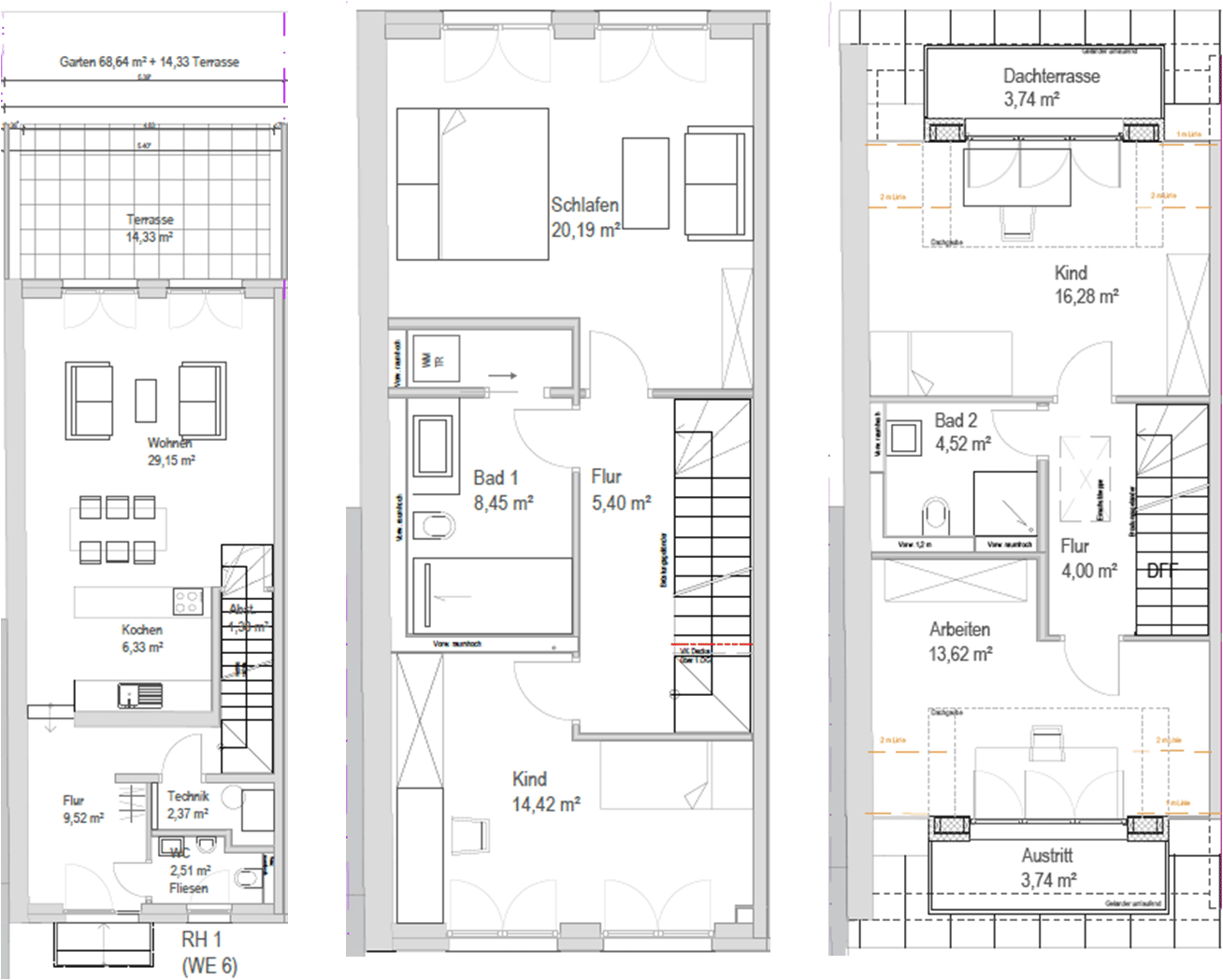 Modernes Familienhaus mit Garten, Klimaanlagen und hochwertiger Ausstattung zwischen Mannheim und Heidelberg, 68229 Mannheim (Friedrichsfeld)