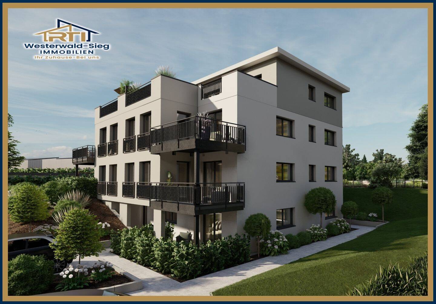 Exklusive Neubauwohnung mit Balkon zu vermieten!, 57610 Almersbach
