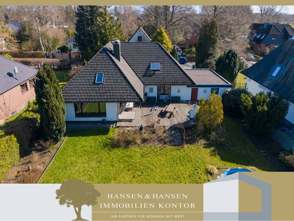 Einfamilienhaus mit großem Grundstück und Ausbaupotenzial in ruhiger Lage von Ahrensburger Hagen, 22926 Ahrensburg