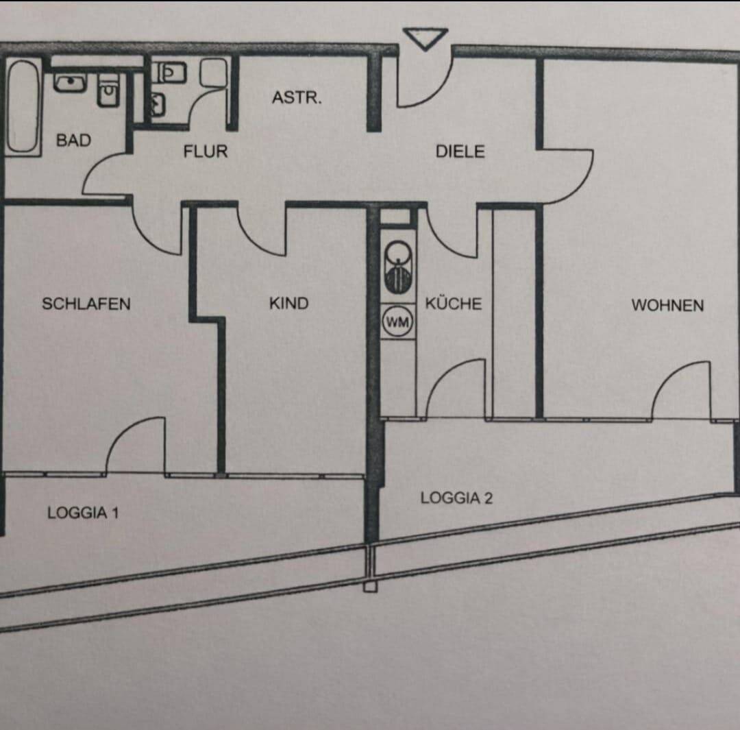 Mietwohnung, 3 Zimmer, 79 m², in Frankfurt am Main, 60435 Frankfurt am Main