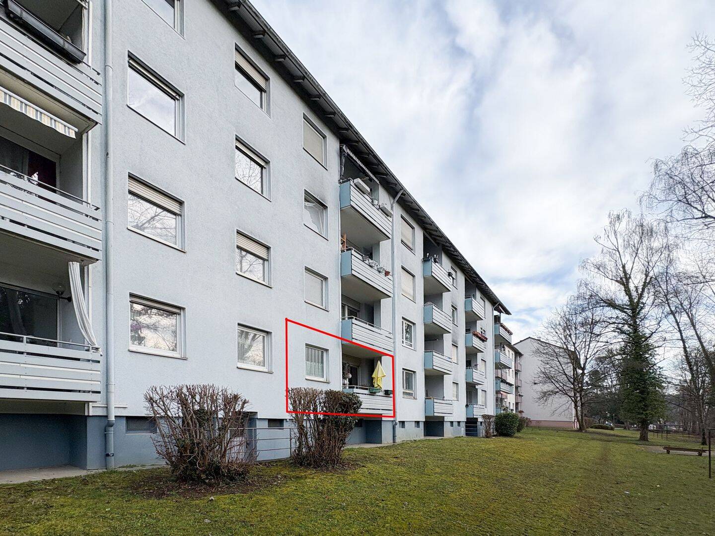 2-ZIMMERWOHNUNG MIT BALKON – bezugsfrei, 71642 Ludwigsburg