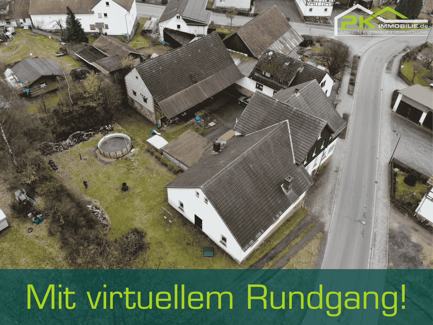 Anwesen mit vielen Nutzungsmöglichkeiten: für gewerbliche Betriebe, Handwerker, Tierhalter, 35119 Rosenthal