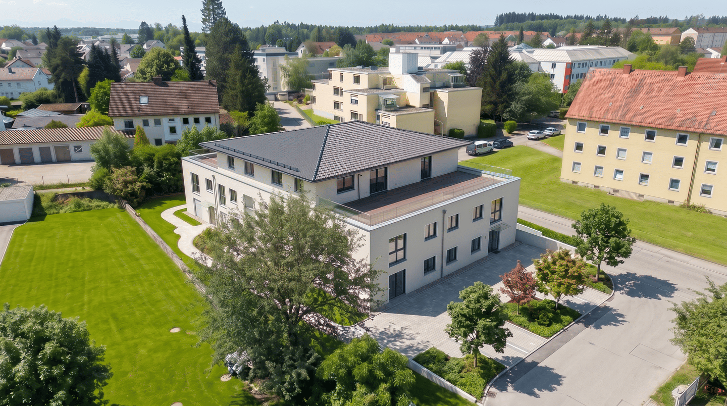 Penthousewohnung mit beeindruckender Dachterrasse, 87600 Kaufbeuren