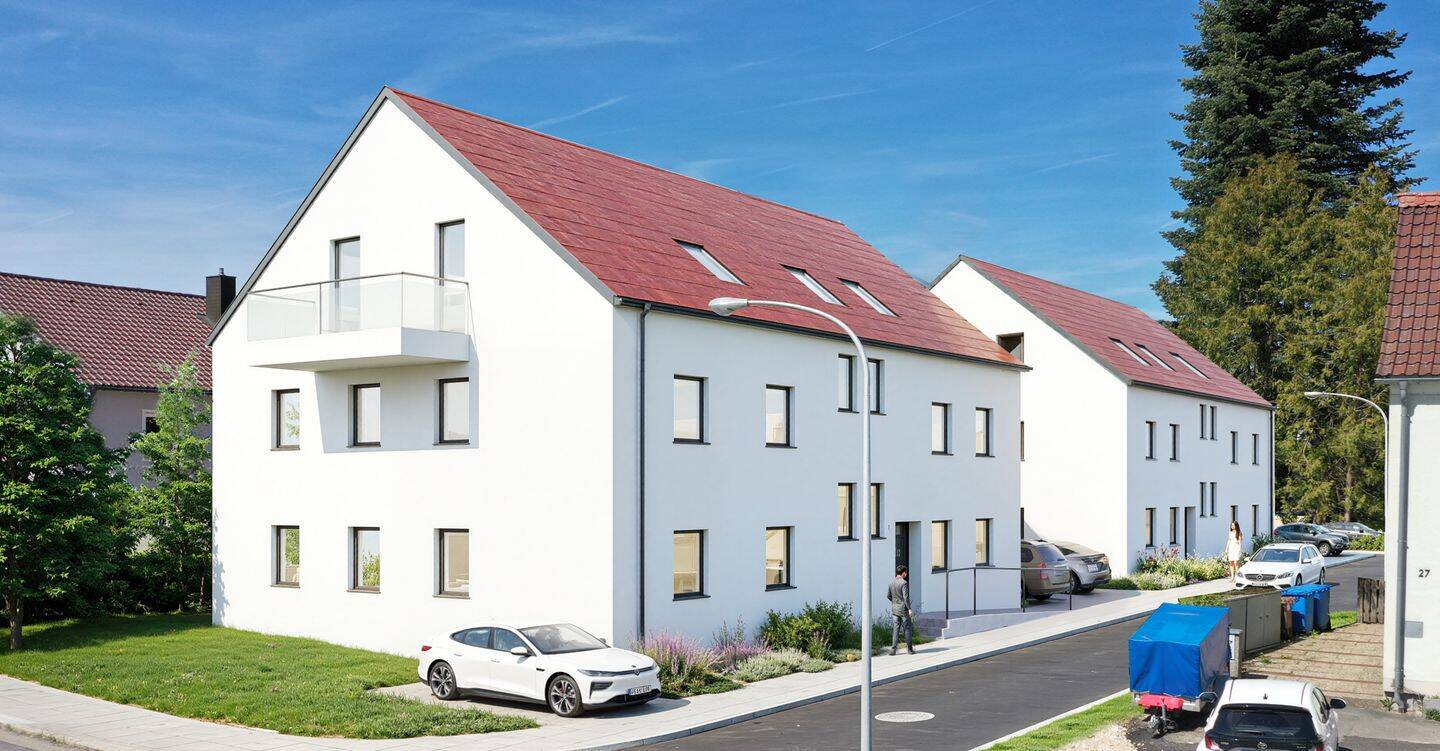 “Hirtenweiher-Karree” – 3-Zimmer-DG-Wohnung mit Balkon, 92353 Postbauer-Heng