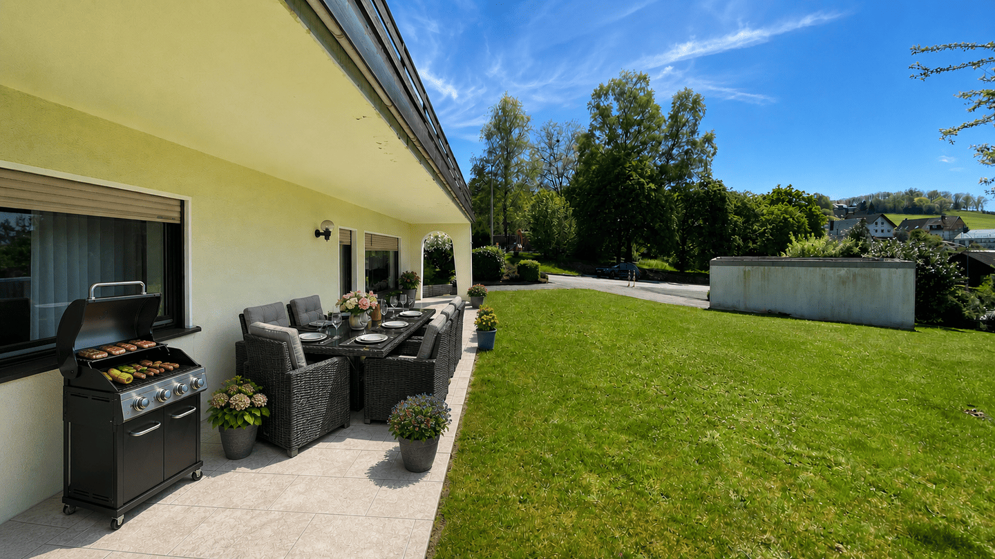 Zweifamilienhaus über EG + UG, großes Grdst., Doppelgarage, GM-Hülsenbusch, 51647 Gummersbach