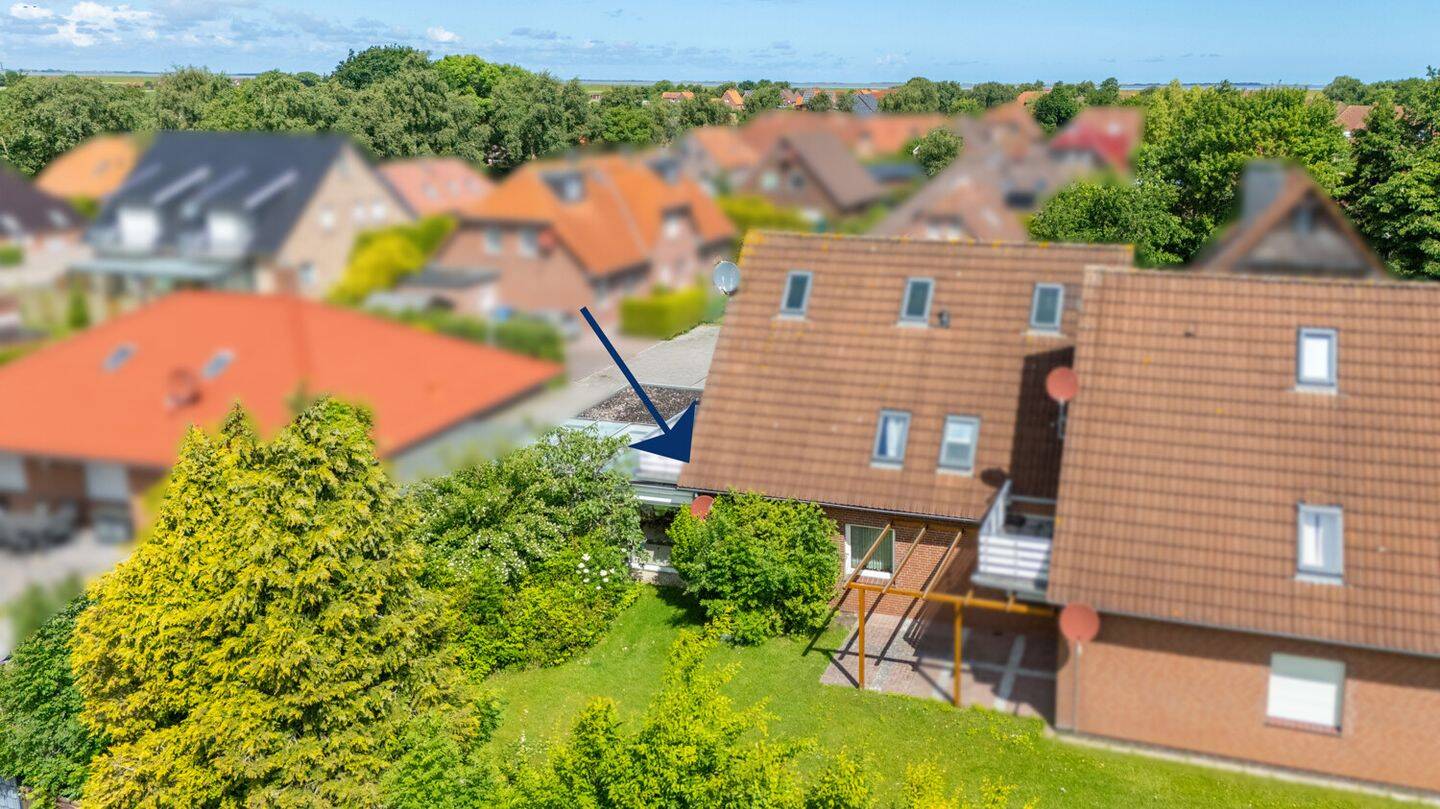 Seniorengerechte Erdgeschosswohnung in Sackgassenlage von Neßmersiel, 26553 Dornum