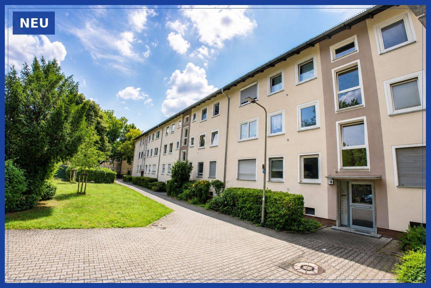 Renovierte 2-Zimmer-Wohnung mit Balkon und Einbauküche in Frankfurt-Dornbusch, 60320 Frankfurt am Main