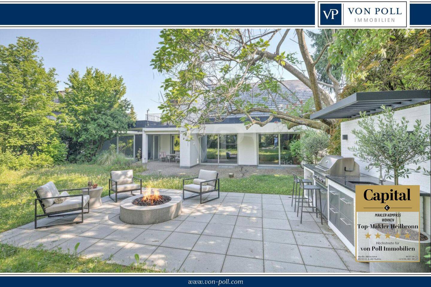 Sommergarten & Villaflair in bester Lage von Heilbronn-Ost, 74074 Heilbronn (Heilbronn Sontheim)