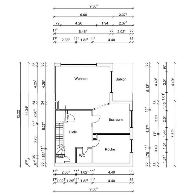 5-Zimmer-Maisonette-Wohnung in einem 2-Familienhaus, 22143 Hamburg (Wandsbek Rahlstedt)