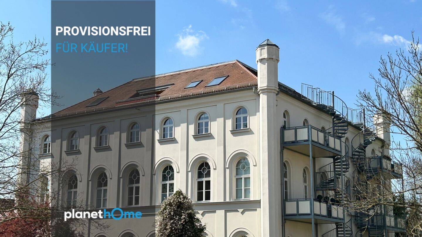 Wunderschöne Dachgeschosswohnung mit Lift, Loggia und luftig hohen Räumen nahe Zwenkauer See, 4442 Zwenkau