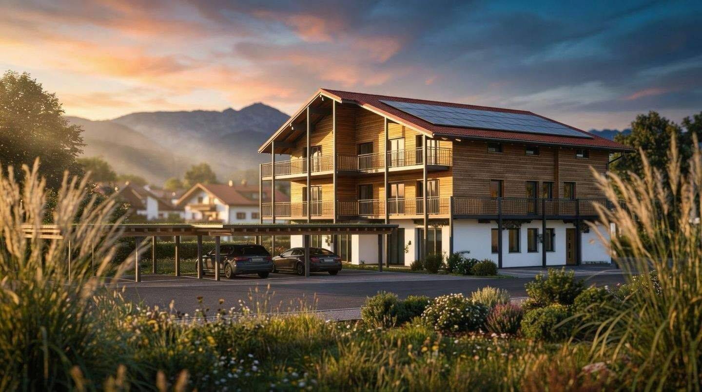 Exklusive 3 Zimmer Wohnung – Neubau – Wohnung in 83346 Bergen / am Hochfelln zu verkaufen !, 83346 Bergen