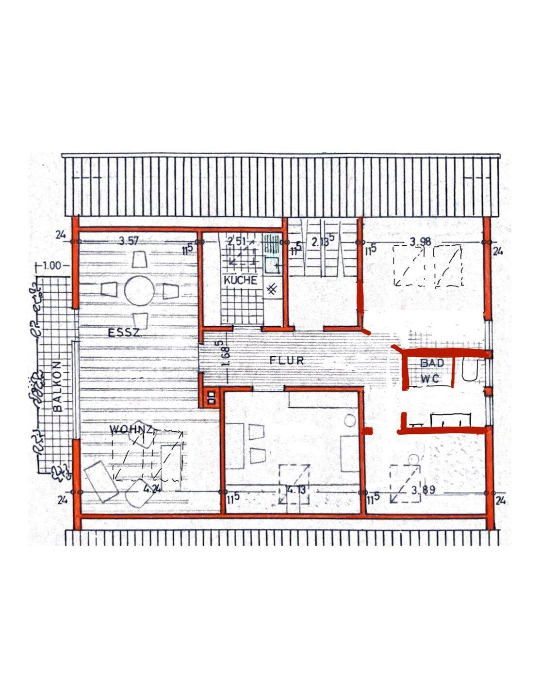 Moderne 4 Zimmer Wohnung, 70565 Stuttgart (Dürrlewang Fasanenhof Möhringen Rohr Vaihingen)