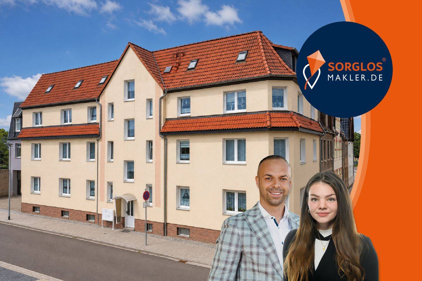 Attraktive 3 Zimmer Eigentumswohnung mit zusätzlichem Dachgeschossraum, 39240 Calbe (Saale)