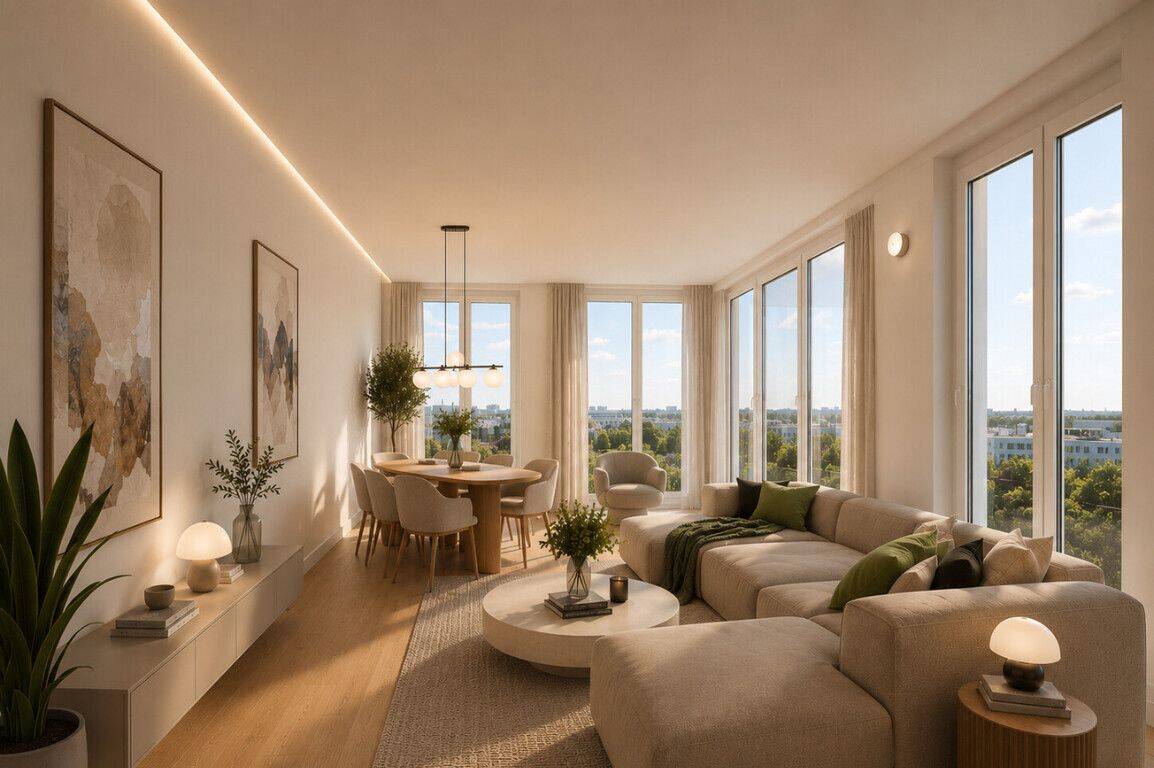 Exklusive Penthouse-Wohnung mit atemberaubender Dachterrasse am Wiener Platz, 70469 Stuttgart (Feuerbach Zuffenhausen)