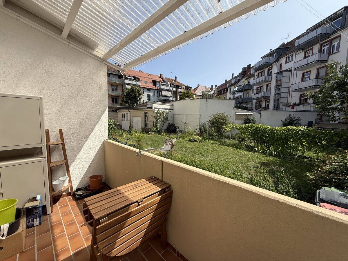 Charmante 3-Zimmer-Wohnung mit Balkon in begehrter Lage der Karlsruher Weststadt, 76135 Karlsruhe (Beiertheim-Bulach Oberreut Südweststadt Weststadt)