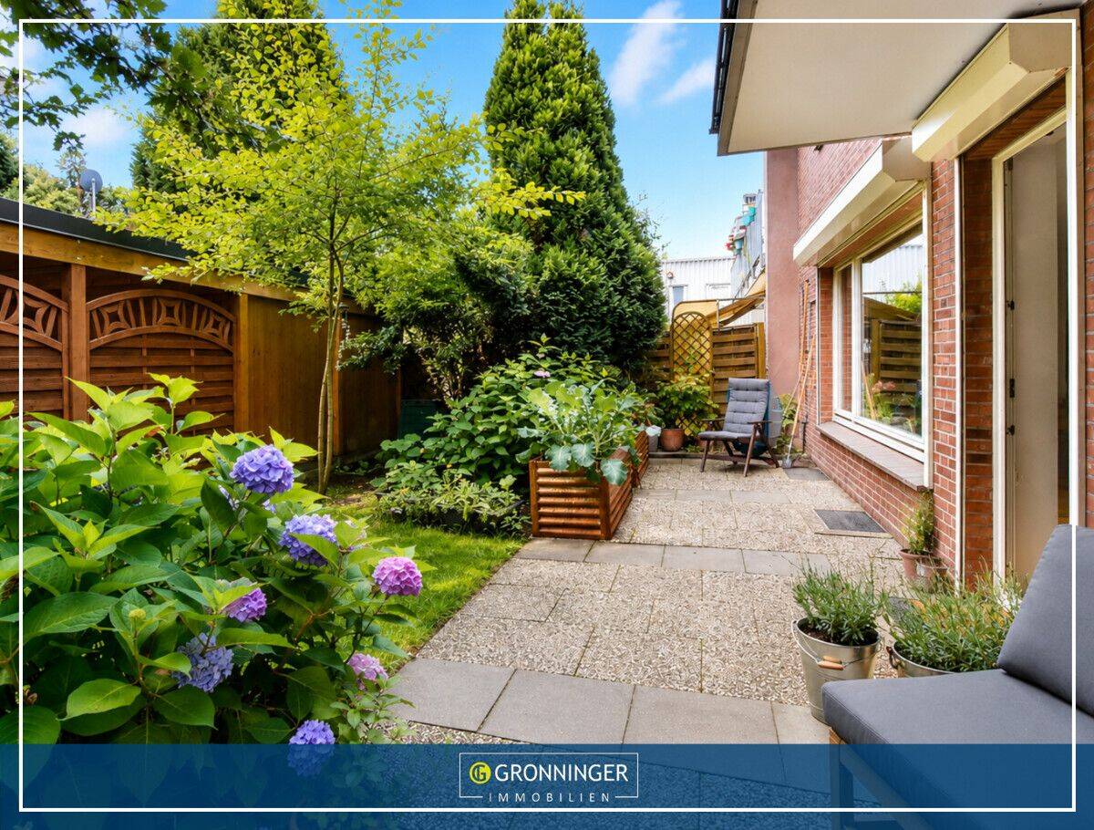 Großzügiges Wohnen mit Gartenidylle: Vermietete 4-Zimmer-Erdgeschosswohnung, 22525 Hamburg (Eimsbüttel Bahrenfeld Eidelstedt Lurup Stellingen)