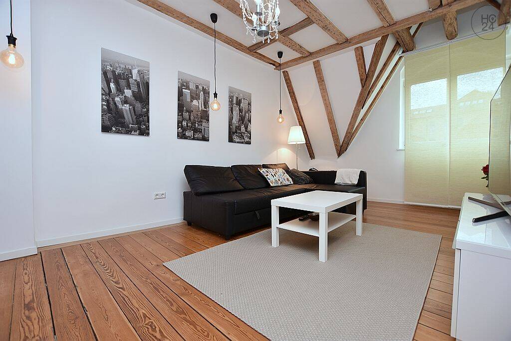 Schicke, modern möblierte Wohnung mit tollem Blick in Stuttgart Mitte, 70190 Stuttgart (Mitte Ost)