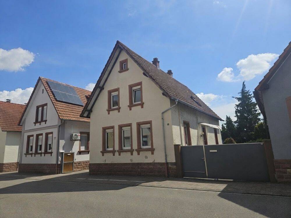 Charmantes Einfamilienhaus mit Garten und Garage im Zentrum von Herxheim, 76863 Herxheim bei Landau/Pfalz