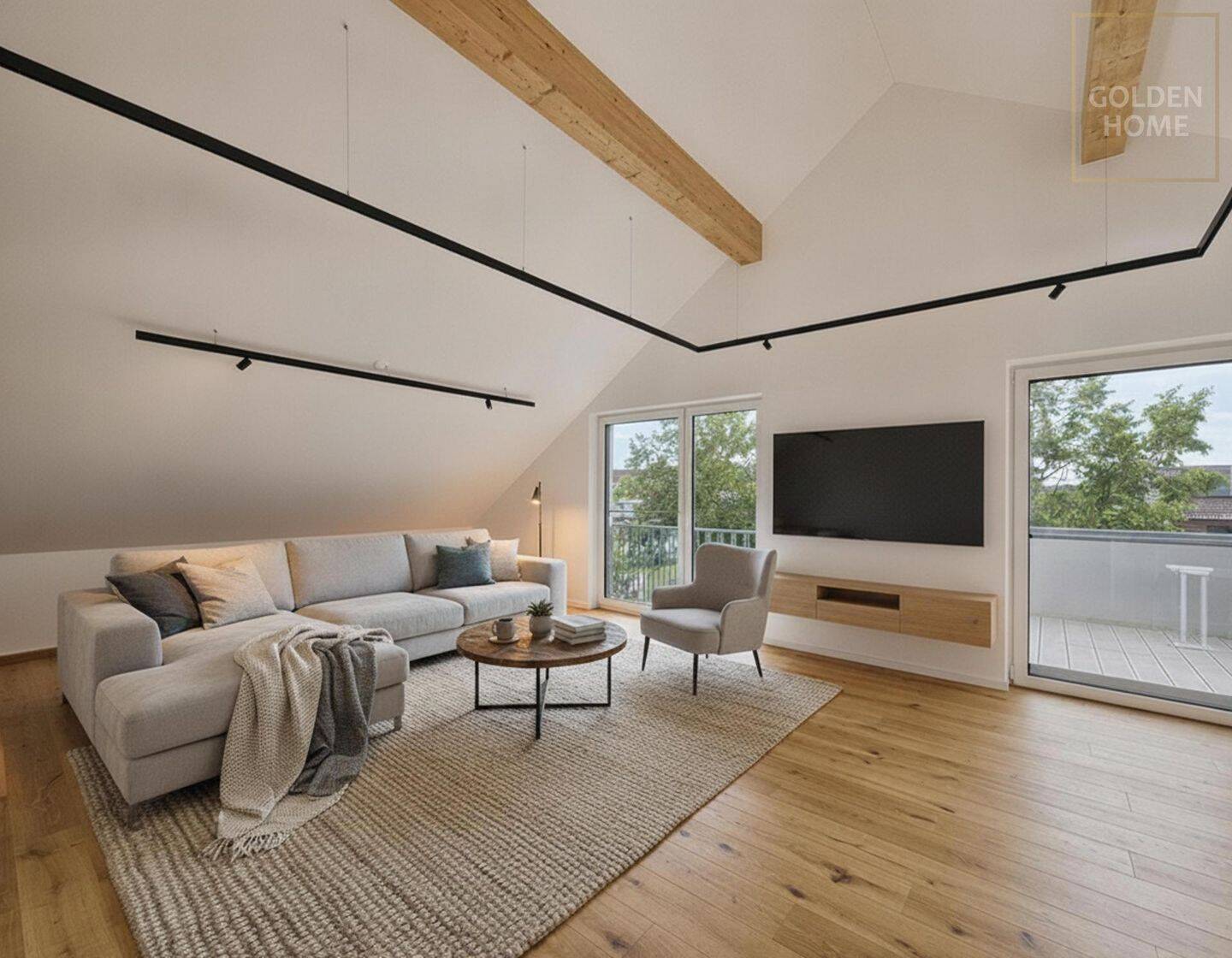 Erstbezug – Exklusive Dachgeschosswohnung mit modernem Wohnkomfort, 94072 Bad Füssing
