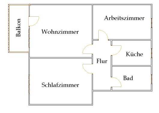 3R, Rudolstadt, ruhige Siedlungslage, Balkon, 4.OG ohne Fahrstuhl!, 7407 Rudolstadt
