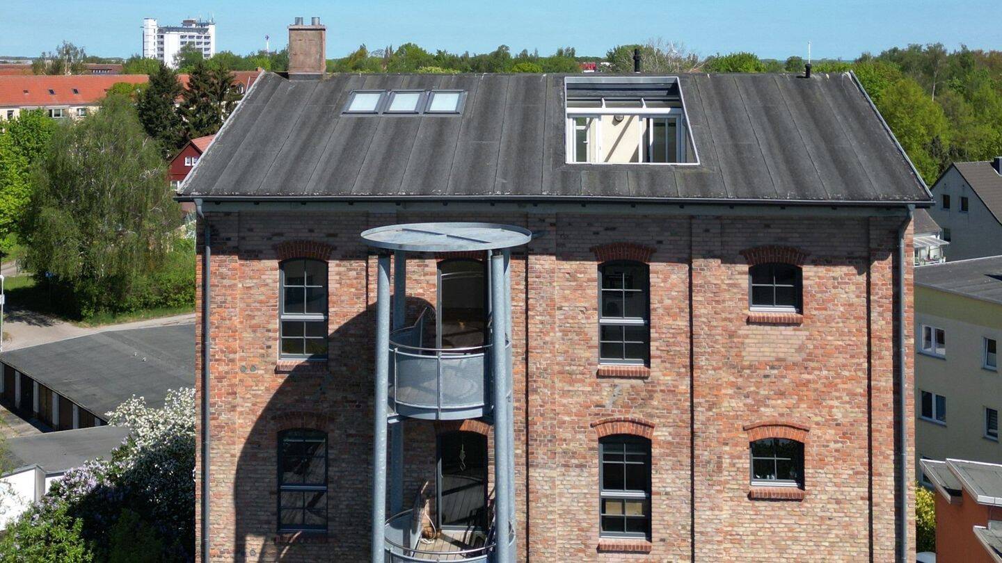 Exklusive Galeriewohnung in denkmalgeschütztem Gebäude in Stralsund Wohnen mit Charakter und besonderem Flair, 18435 Stralsund