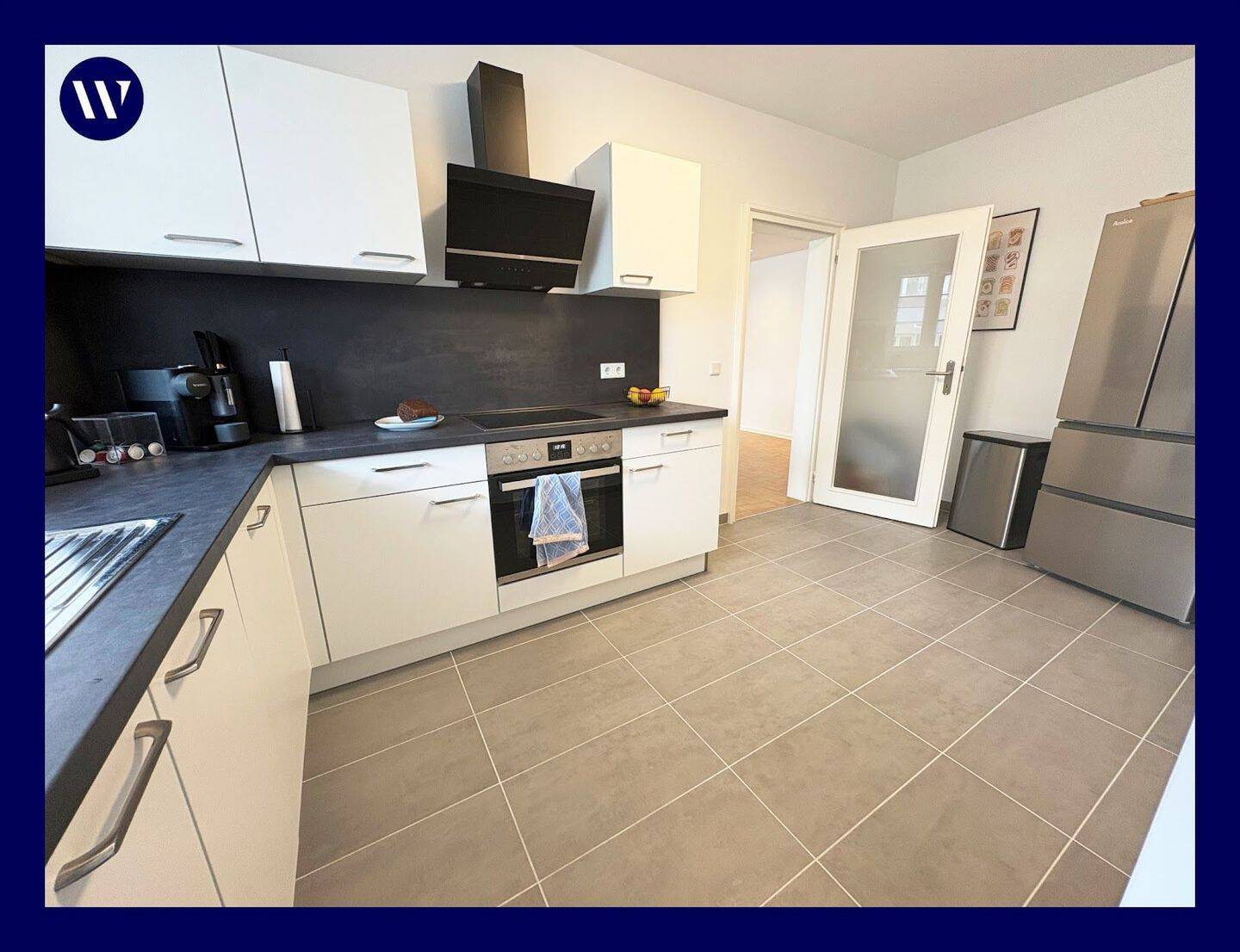 Direkt einziehen! 3 Zimmer mit Einbauküche, 2 Balkone & Blick ins Grüne, Duschbad, Gäste-WC, Aufzug, 50968 Köln (Rodenkirchen)
