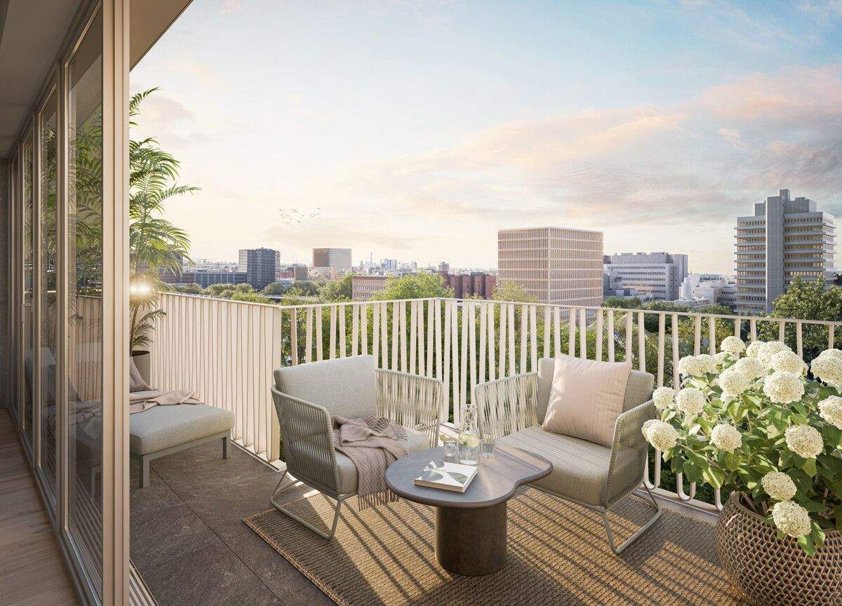 Sky Deck über Berlin-Mitte: Terrassen-Penthouse für höchsten Wohngenuss