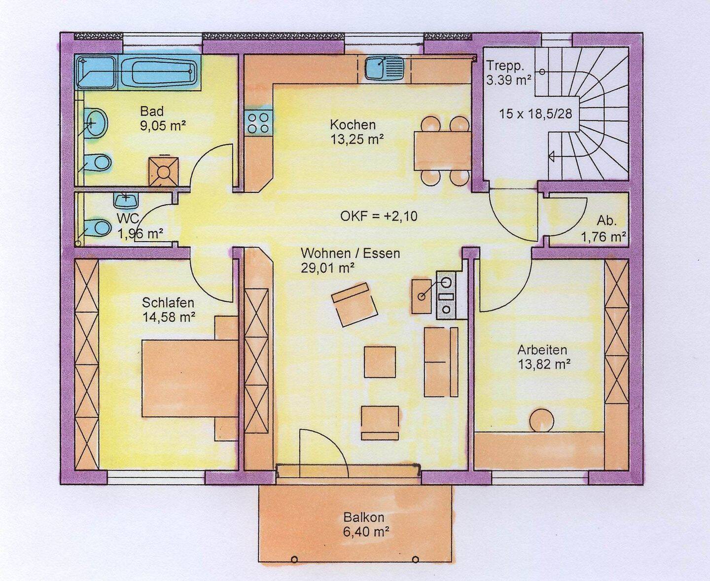 Schöne 3-Zi. OG-Wohnung ab 01.09.26 oder früher in Sommerhausen PROVISIONSFREI, 97286 Sommerhausen