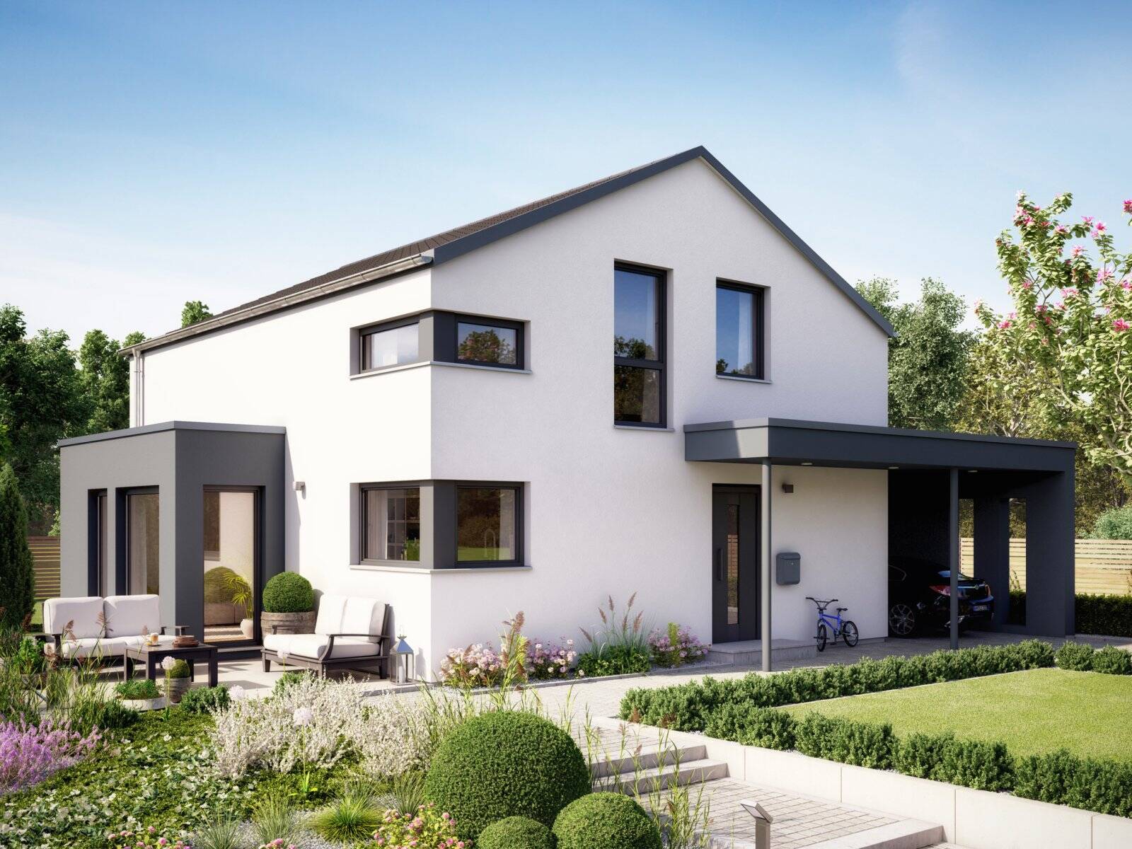Kompaktes schönes Haus mit Platz für die Familie, 76684 Östringen