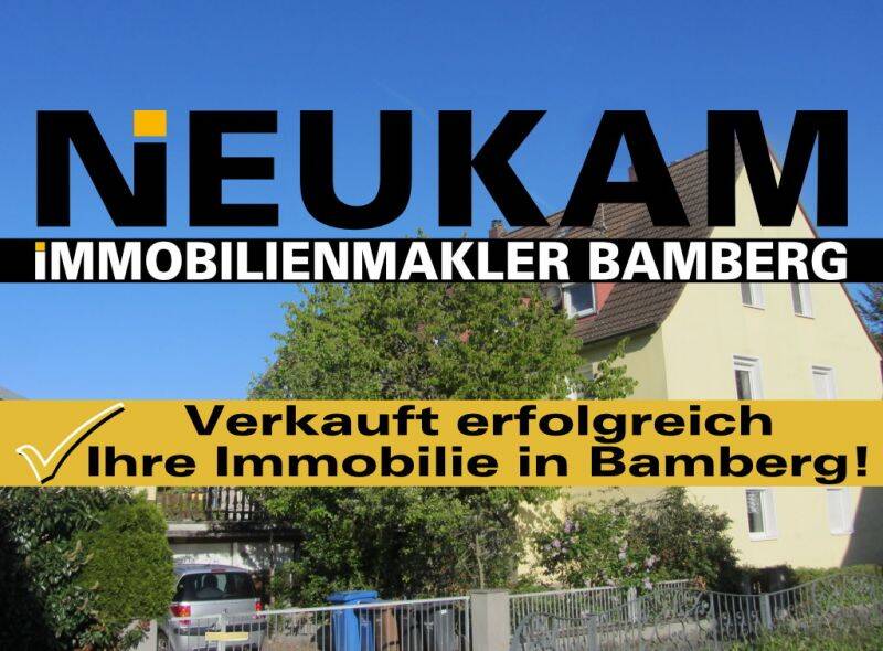 BAMBERG-GARTENSTADT: HAUS MIT 4 WOHNUNGEN(= 3 WOHN. LEER!!)+ 2 GARAGEN AUF 432m2 FÜR 515.000,-EURO, 96052 Bamberg (Bamberg Gartenstadt Hirschknock Kramersfeld)