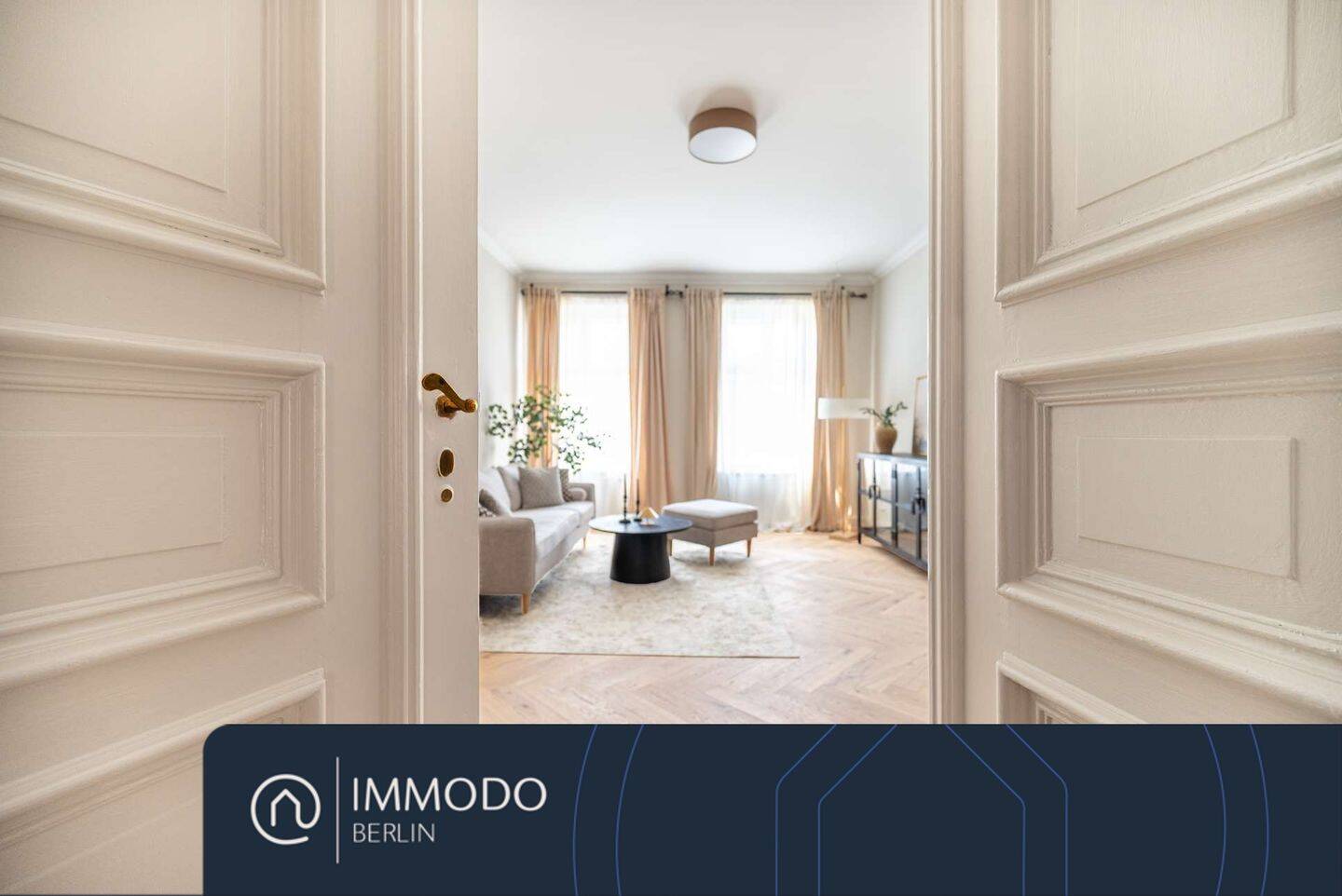 ? Designer-Wohnung nahe Schloss Charlottenburg! – Frisch sanierte 3,5-Zi-Whg inkl. Mobiliar & Küche, 14059 Berlin (Charlottenburg-Wilmersdorf Charlottenburg Westend)