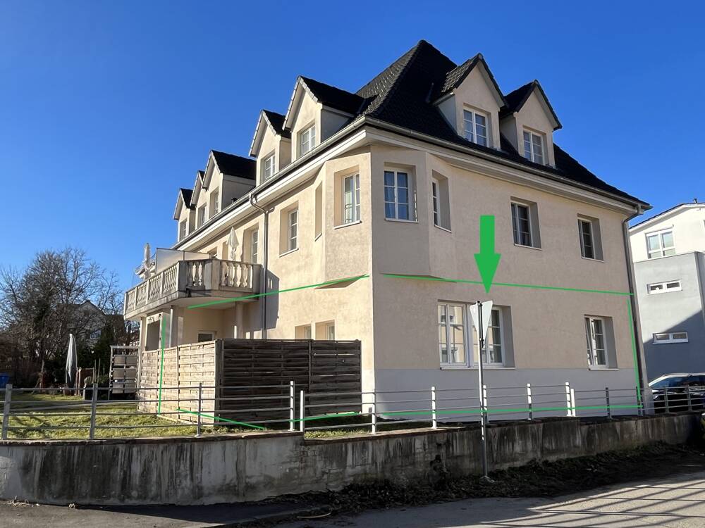3-Zimmer-Wohnung im Erdgeschoss mit Terrassenfläche und PKW-Stellplatz, 78628 Rottweil