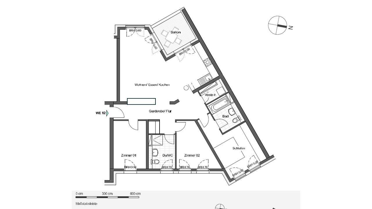 Lichtdurchflutete 4-Zimmer-Wohnung mit Loggia im Norden Berlins, 13089 Berlin (Pankow)