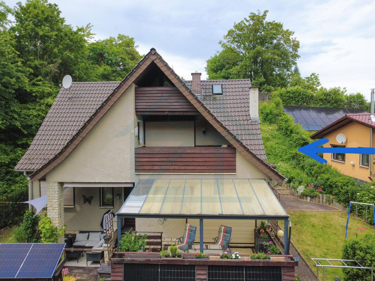Individuelle  3-Raum Eigentumswohnung in toller Lage von Jena Winzerla mit großem Garten, 7745 Jena