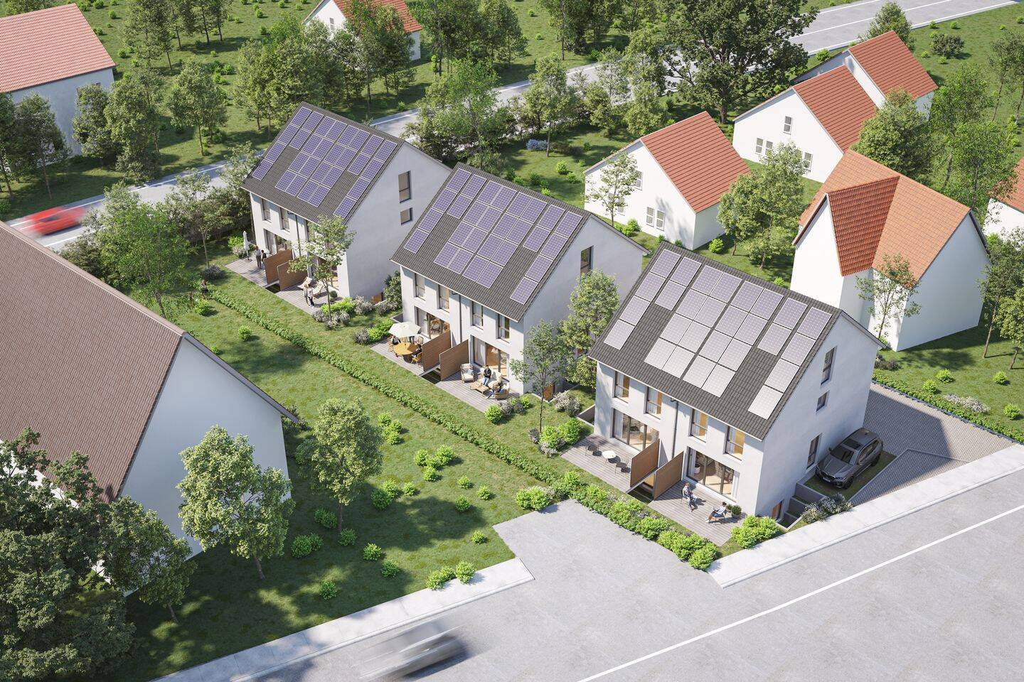 Bereits 30 % reserviert! Effizienzhaus 40 QNG, förderfähig durch KfW Bank, 71334 Waiblingen