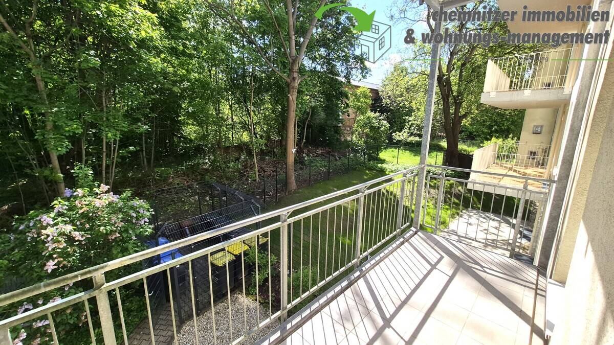 Geräumige 2-Raum-Wohnung mit Balkon & Tageslichtbad in Chemnitz-Lutherviertel – EBK möglich –