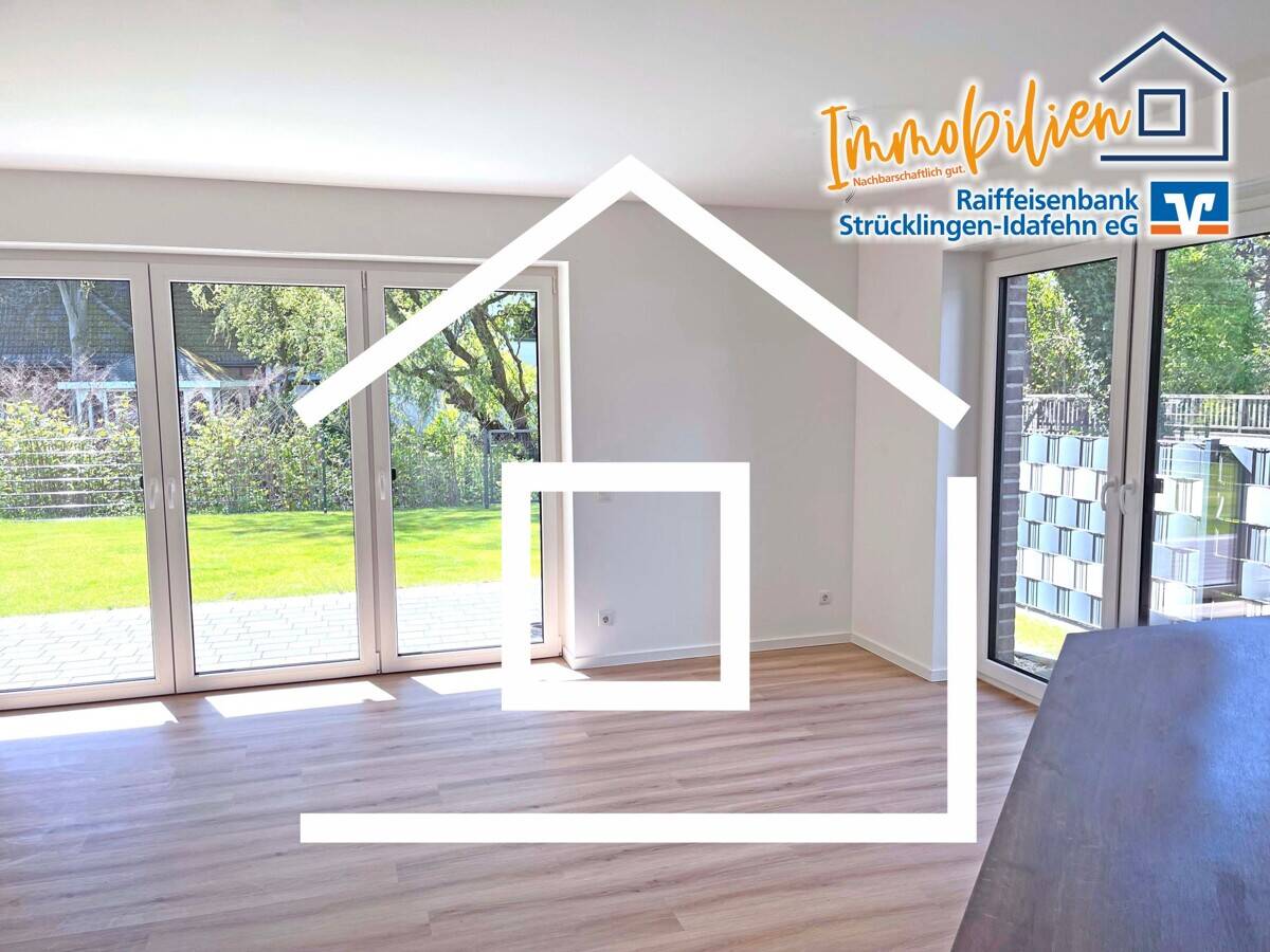 Wohntraum im Erdgeschoss: Moderne 74 m² mit Terrasse und Komfort auf Knopfdruck, 26169 Friesoythe