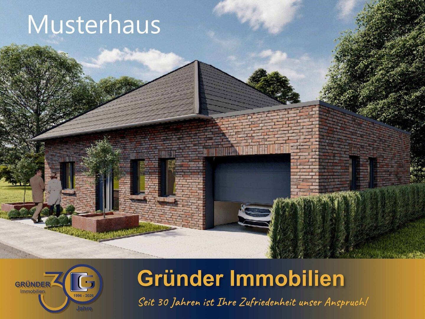 Für Käufer Provisionsfrei! Eleganter Neubau-Walmdachbungalow im Emsland!, 49740 Haselünne