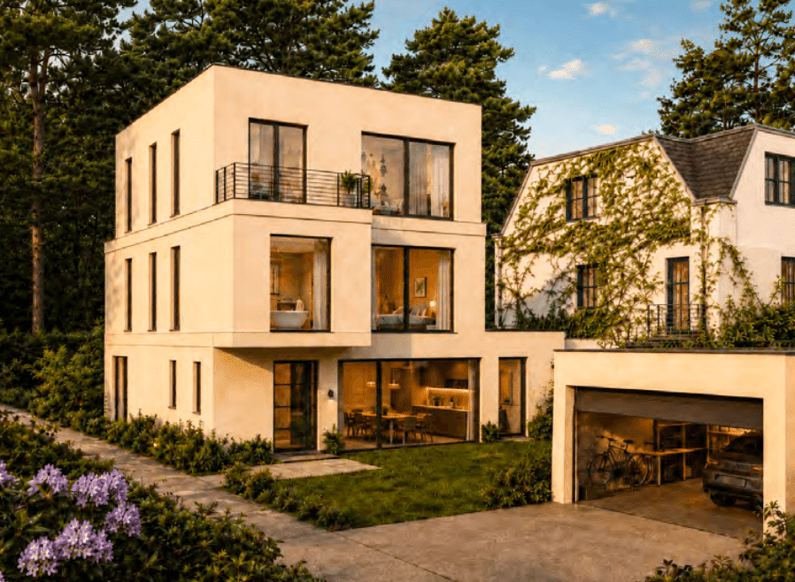 Baugrundstück Schlachtensee für nachhaltiges Architektenhaus mit hohem Wohnkomfort und Garage, 14129 Berlin (Steglitz-Zehlendorf Nikolassee Zehlendorf Schlachtensee)