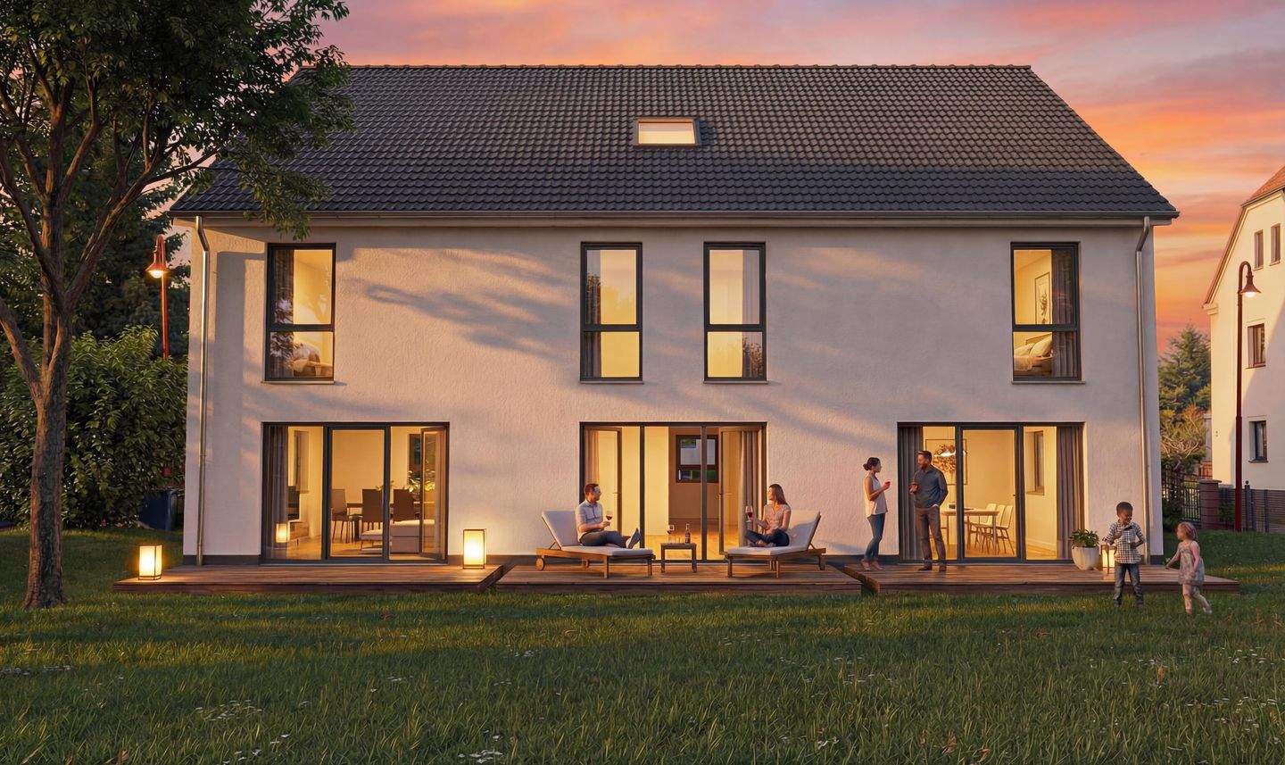 Eckhaus /Grundstück, Preis für Haus mit Grundstück, Blick ins Grüne in Volkach, 10 Min. Fußweg zum Marktplatz!, 97332 Volkach