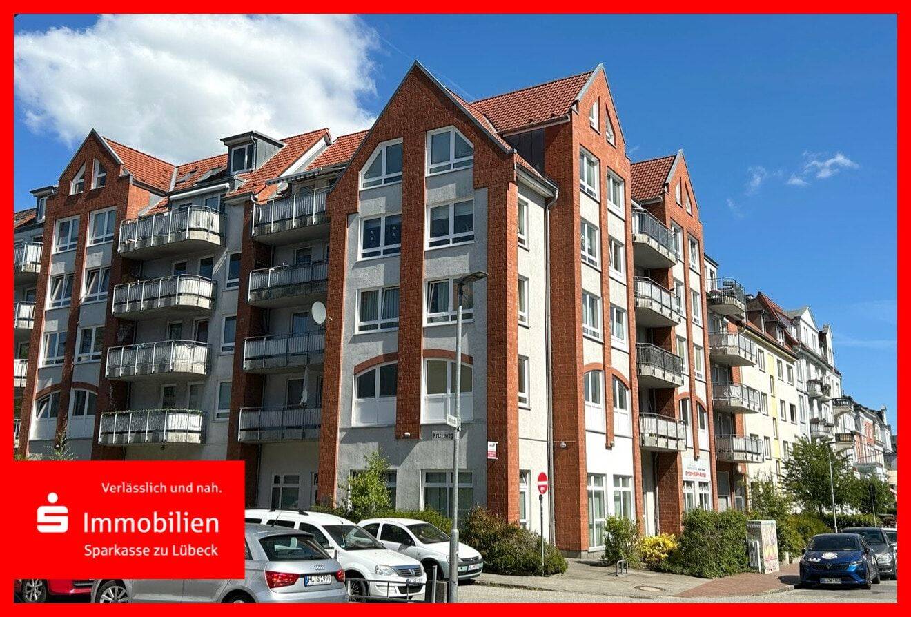 Einzugsbereit! Attraktive 3-Zimmer-Eigentumswohnung in Bahnhofsnähe, 23558 Lübeck (Buntekuh Sankt Lorenz Nord Sankt Lorenz Süd)